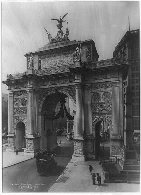 Victory Arch, Madison Square and 25th St., New York City